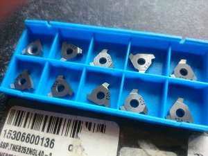 10 Valenite carbide grooving tips TNEB-2.52NGL-40 VC2 ( TNEB252NGL40-2 sandvik ) - Picture 1 of 2