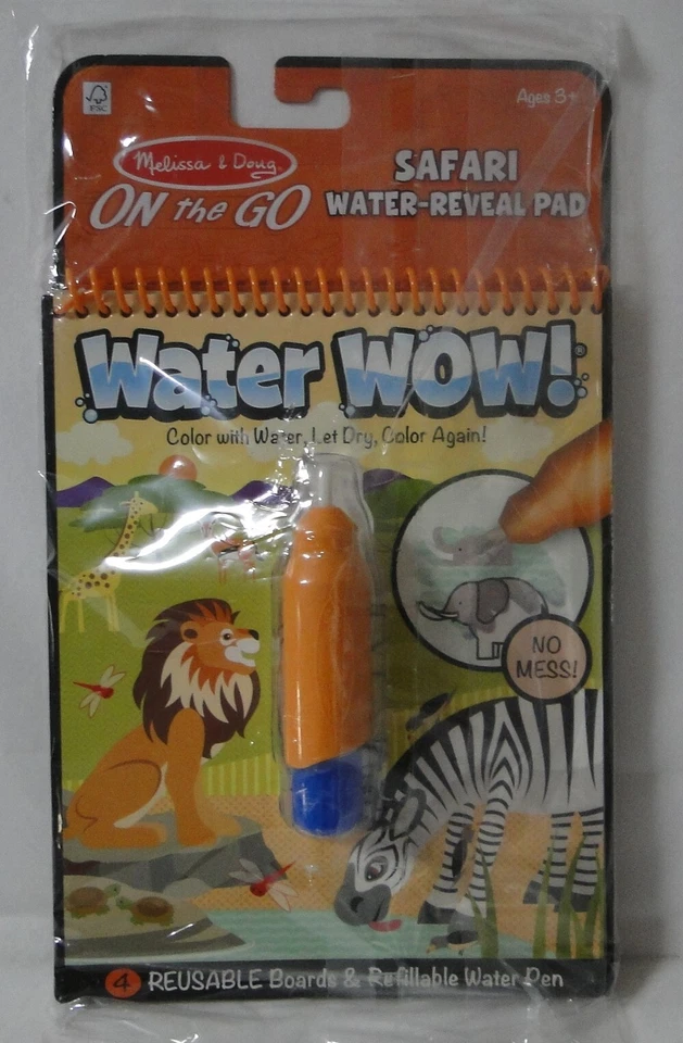 Melissa & Doug 9441 on The Go Water WOW Safari Activity Pad