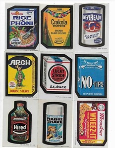 Set of 30/30 Series 3 Wacky Packages Tan Backs Great Condition