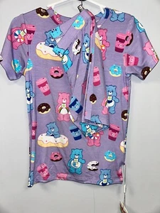 Birdie Bean Care Bears Donuts & Coffee 2-Piece Short set Bamboo 4T NWT - Picture 1 of 2