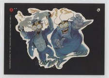 1989 Topps Ghostbusters II Stickers Ghosts #6 00ah
