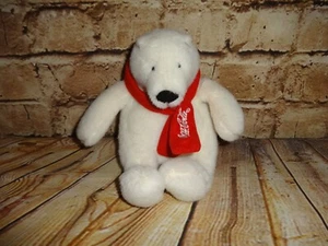 Sciarpa rossa seduta alta 6,5" peluche Coca Cola peluche - Foto 1 di 3