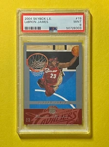 Skybox 2004 edición limitada Lebron James #19 PSA como nuevo 9 Cavaliers - Imagen 1 de 2
