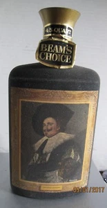 Jarra esmerilada de whisky Jim Beam de colección Laughing Cavalier - Imagen 1 de 2
