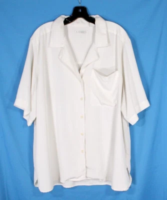 Blusa/Top 18 DE COLECCIÓN ELISABETH por LIZ CLAIBORNE SATINADO con botones 1 bolsillo Foto 1 de 4