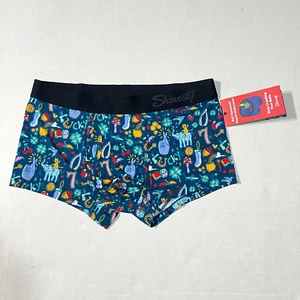 Shinesty Lucky Symbols Men's Size Med Underwear Ball Hammock Pouch Boxer-Trunks - Picture 1 of 5