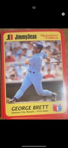 1991 Jimmy Dean Signature Edition- #12 Of 25 George Brett Baseball Card