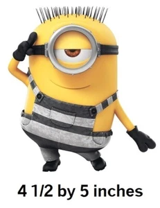 Calcomanía de pared Prison Minion Despicable Me pegatina de vinilo cárcel Minions arte de peeling palo - Imagen 1 de 1