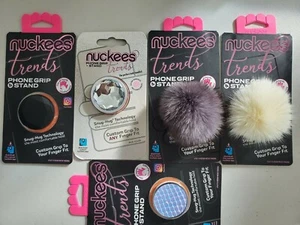 Tzumi Nuckees Trends Phone Grip & Stand New! % Different Option - Photo 1 sur 12