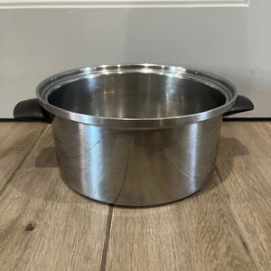 Vintage Kitchen Craft 6 Quart Stock Pot Dutch Oven 3 Ply 18-8 Alloy USA MADE - Picture 1 of 7