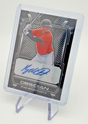 2021 Panini Chronicles - Obsidian Autographs Ryan Mountcastle #O-RM (AU, RC) - Image 1 of 2