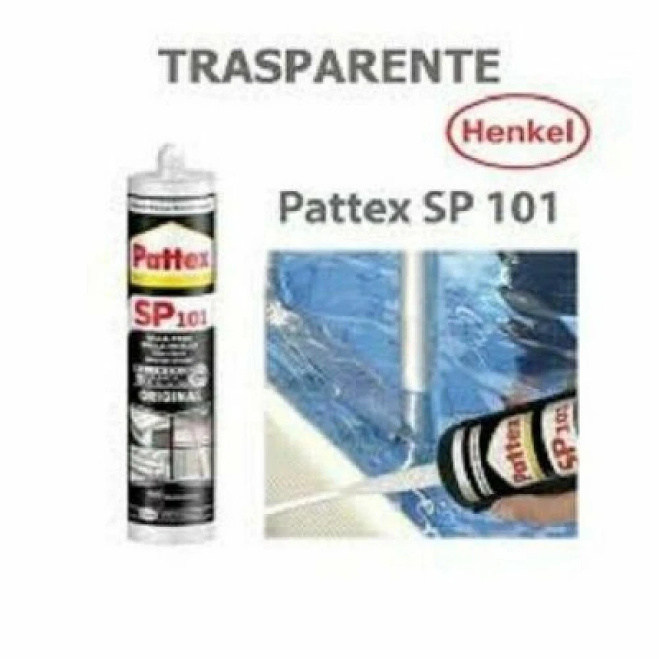 SP101 Silicone Sigillante Neutro Bianco, Grigio, Nero, Marrone - Immagine 1 di 1