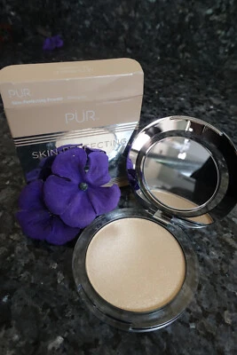 Pur skin perfecting powder afterglow highligter new in box full size 0.2oz - Image 1 of 4