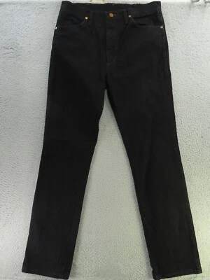 Jeans Wrangler Masculino 34x35 Preto 936WBK Slim Bootcut Cowboy Cut Western - Imagem 1 de 4