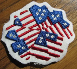 Flag Uniform Patch Collage Stars And Stripes - Picture 1 of 1
