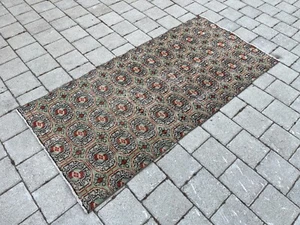 Handmade area rug,Turkish area rug,Boho decor rug,Vintage rug 2,9 x 6,0 ft RUG - Picture 1 of 9
