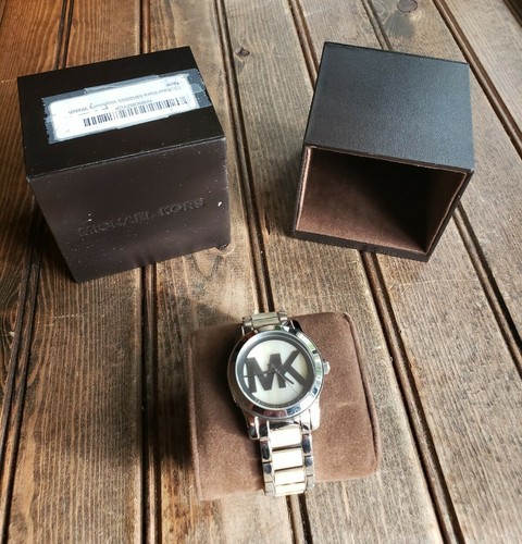 Orologio Michael Kors donna Parker MK5865 bracciale in scatola vedi foto funzionante