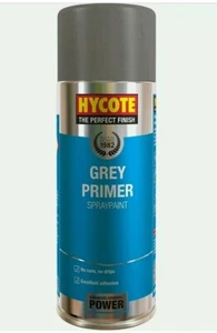 4x HYCOTE GREY PRIMER SPRAY PAINT AEROSOL CAR MULTI-PURPOSE PREPARATION 400ML - Picture 1 of 1