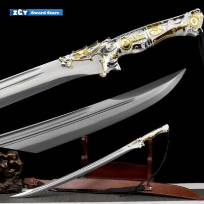 Espada WuShu Dao tradicional china de acero al manganeso con mango de dragón  Foto 1 de 4