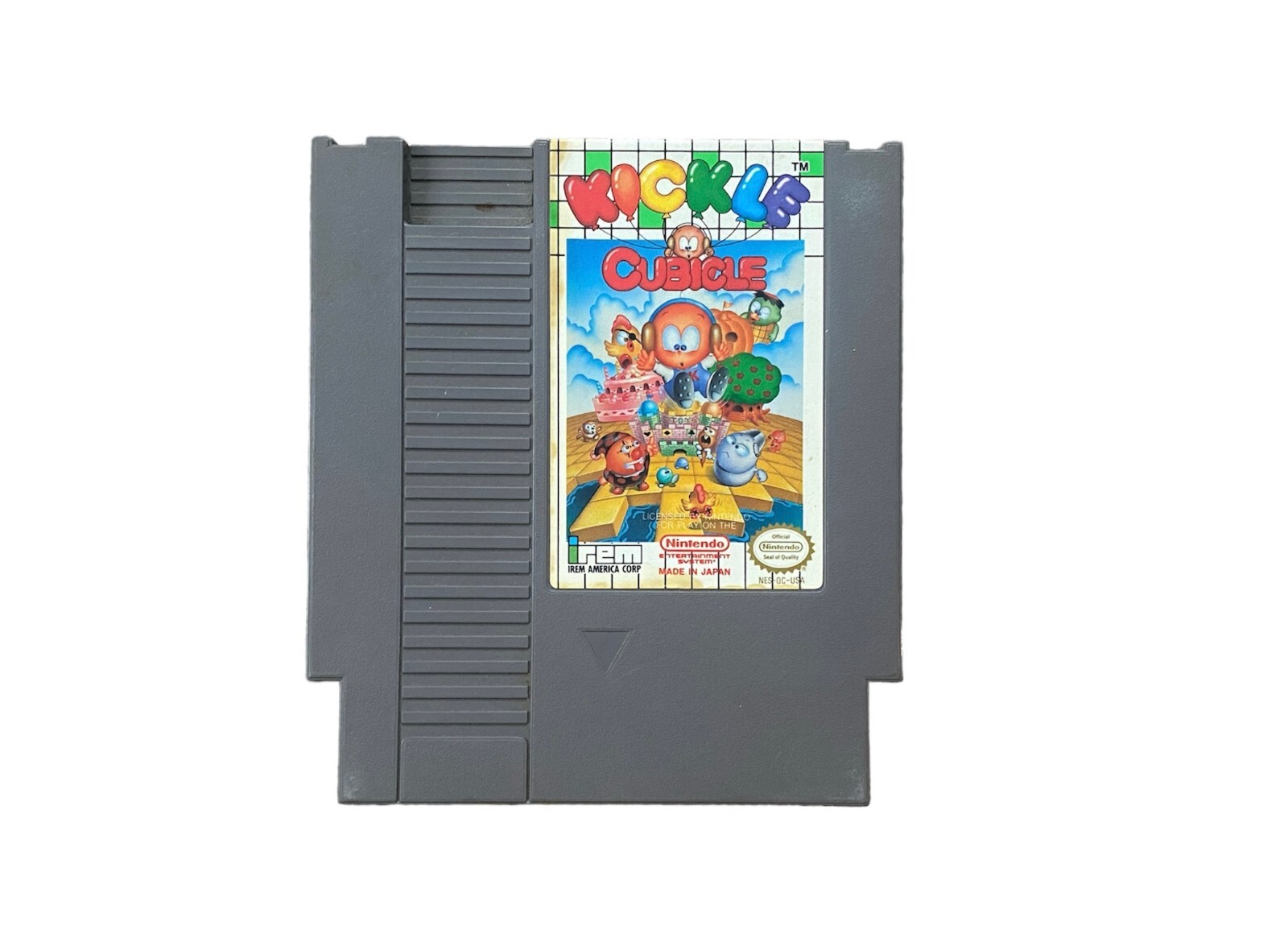 Kickle Cubicle Genuine NES Game Cartridge PAL A Region - Norway