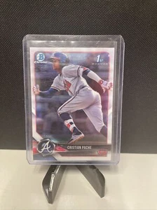 Cristian Pache 2018 Bowman Chrome Prospects #BCP46 1st Bowman - Bild 1 von 2