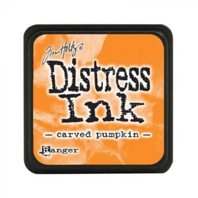 RANGER INDUSTRIES, INC. Tim Holtz, Ranger Distress Mini Ink pad, carved pumpkin