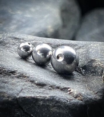 Body Jewelry Replacement Parts - 10pk 316L Surgical Steel Dimpled Captive Beads - Image 1 of 3