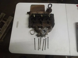 John Deere F912 Yanmar 3 Cylinder Gas Head and Push Rods - Picture 1 of 3