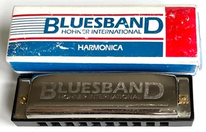 BRAND NEW VINTAGE HOHNER INTERNATIONAL BLUESBAND HARMONICA HARP IN KEY OF "C" - Picture 1 of 4