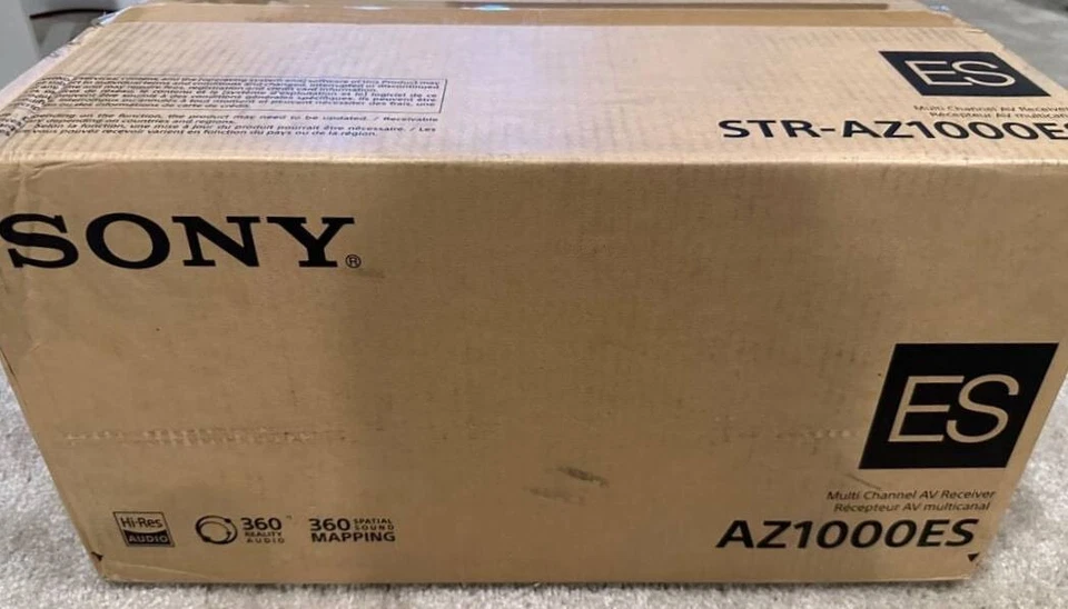 New Sony ES STR-AZ1000ES 7.2-Channel Home Theater Receiver with Dolby Atmos - Image 1 of 1