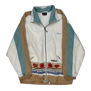 Reebok Jacket - Small Beige Polyester - Picture 1 of 7