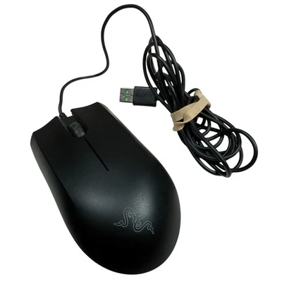 Razer Abyssus Essential RZ01-02160400 Wired Optical Gaming Mouse TESTED - Image 1 of 3
