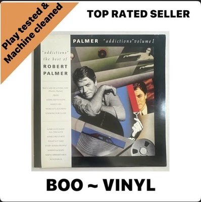 Robert Palmer Addictions Volume 1 Vinyl Record ILPS 9944 1989 NM / EX - Image 1 of 4
