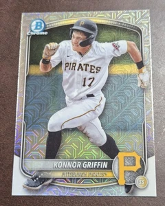 KONNOR GRIFFIN 2025 Bowman Chrome Prospect Mega Box Mojo Refractor BCP-86 - Picture 1 of 2