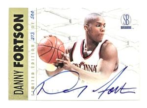 1997 Score Board Danny Fortson Gold Autograph /500 LE - Picture 1 of 2