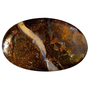 Opale masso Koroit australiano 5,52 ct forma fantasia (15 x 10 mm) gioco di colori - Foto 1 di 1