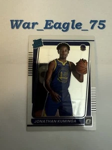 2021-22 Panini Donruss Optic Holo Prizm #190 Jonathan Kuminga RC🧢 - Picture 1 of 2