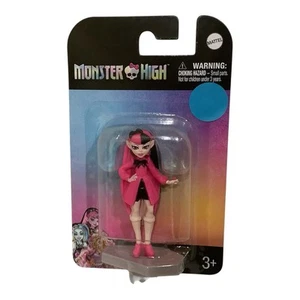 Mini estatuilla coleccionable Draculaura Mattel Monster High muñeca adornos para pasteles juguetes - Imagen 1 de 17