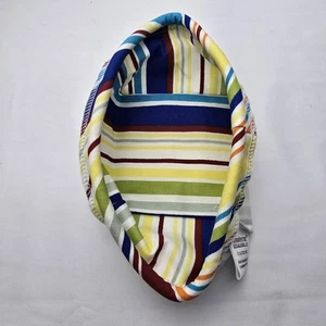 Longaberger Untersetzer Tragetasche Korb Stofffutter ~ Sunny Day Streifen - Bild 1 von 3