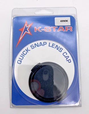 49mm Lens Cap center pinch snap on Front Cover - Image 1 of 2