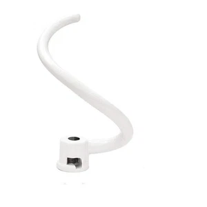 Gancio per impasto rivestito a spirale in metallo resistente attacco per miscelatore KitchenAid 6QT supporto - Foto 1 di 5