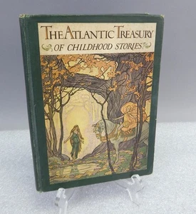 Antique 1924 Atlantic Monthly Press Treasury Childhood Stories Folk Fairy Tales - Picture 1 of 12