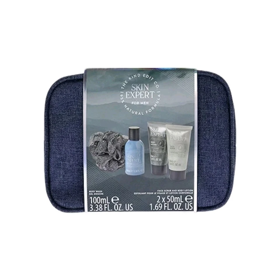 Skin Expert 5PC Set Travellers Bag For Men - Image 1 of 4
