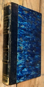 Oeuvres de Voltaire French Language Antique 1830 Correspondance HC Leather Book - Picture 1 of 5