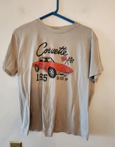 Camiseta Corvette Gris Gm Producto Licencia Oficial Juvenil XL - Imagen 1 de 3