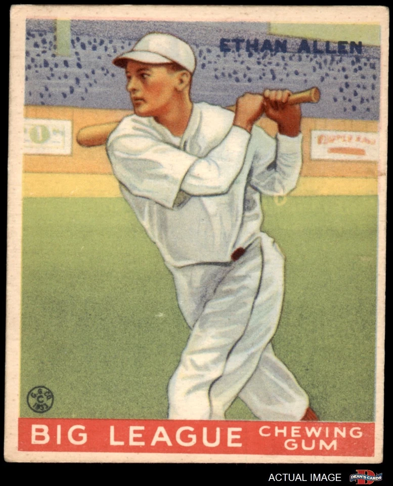 1933 Goudey #46 Ethan Allen Cardinals 4 - VG/EX - Image 1 of 1
