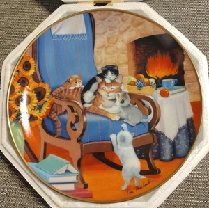 Vintage 1991 Franklin Mint Heirloom “Time To Play” Limited Ed. Porcelain Plate - Picture 1 of 7
