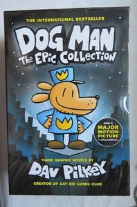 Dog Man: The Epic Collection: Creator of Captain Underpants ~ 3er Set ~ VERSIEGELT - Bild 1 von 3