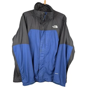 Chaqueta cortavientos The North Face para hombre mediana Hyvent con capucha negra azul - Imagen 1 de 8