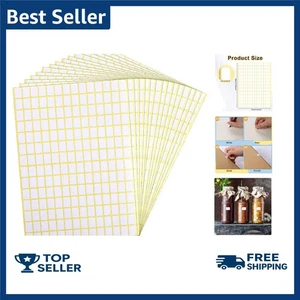 2940 Pezzi Etichette Piccole Bianche Opache Adesivi Etichette Vuote Cartellini Prezzi Rimovibili - Foto 1 di 9